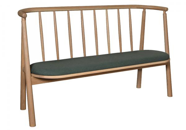 Carlton Furniture - Holcot Kingham Bench with Upholstered Seat