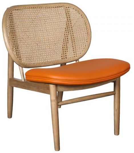 Carlton Furniture - Jasper Chair with Rattan Back