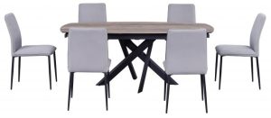 Carlton Furniture Milan Small extending Dining Table | Shackletons