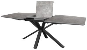 Carlton Furniture Verona Dining Table Concrete Effect | Shackletons