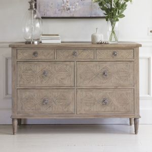 Gallery Direct Mustique 7 Drawer Chest | Shackletons