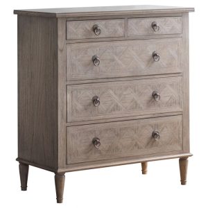 Gallery Direct Mustique 5 Drawer Chest | Shackletons