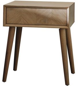 Gallery Direct Milano 1 Drawer Side Table | Shackletons