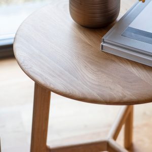 Gallery Direct Madrid Round Side Table | Shackletons