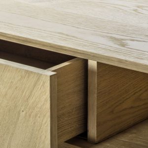 Gallery Direct Milano 2 Drawer Coffee Table | Shackletons