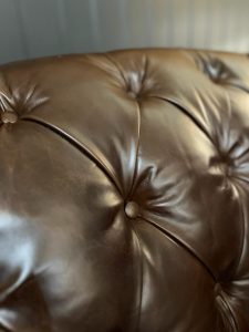 Tetrad Matisse Grand Sofa in Autumn Leaves Brown Hide | Shackletons