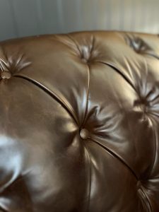 Tetrad Matisse Midi Sofa in Autumn Leaves Brown Hide | Shackletons