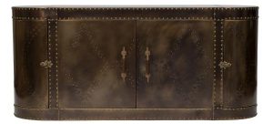 Carlton Furniture Aviator Sideboard Vintage Brass | Shackletons