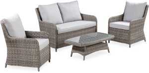 Tom Chambers Bellagio Lounge Set in Pewter | Shackletons