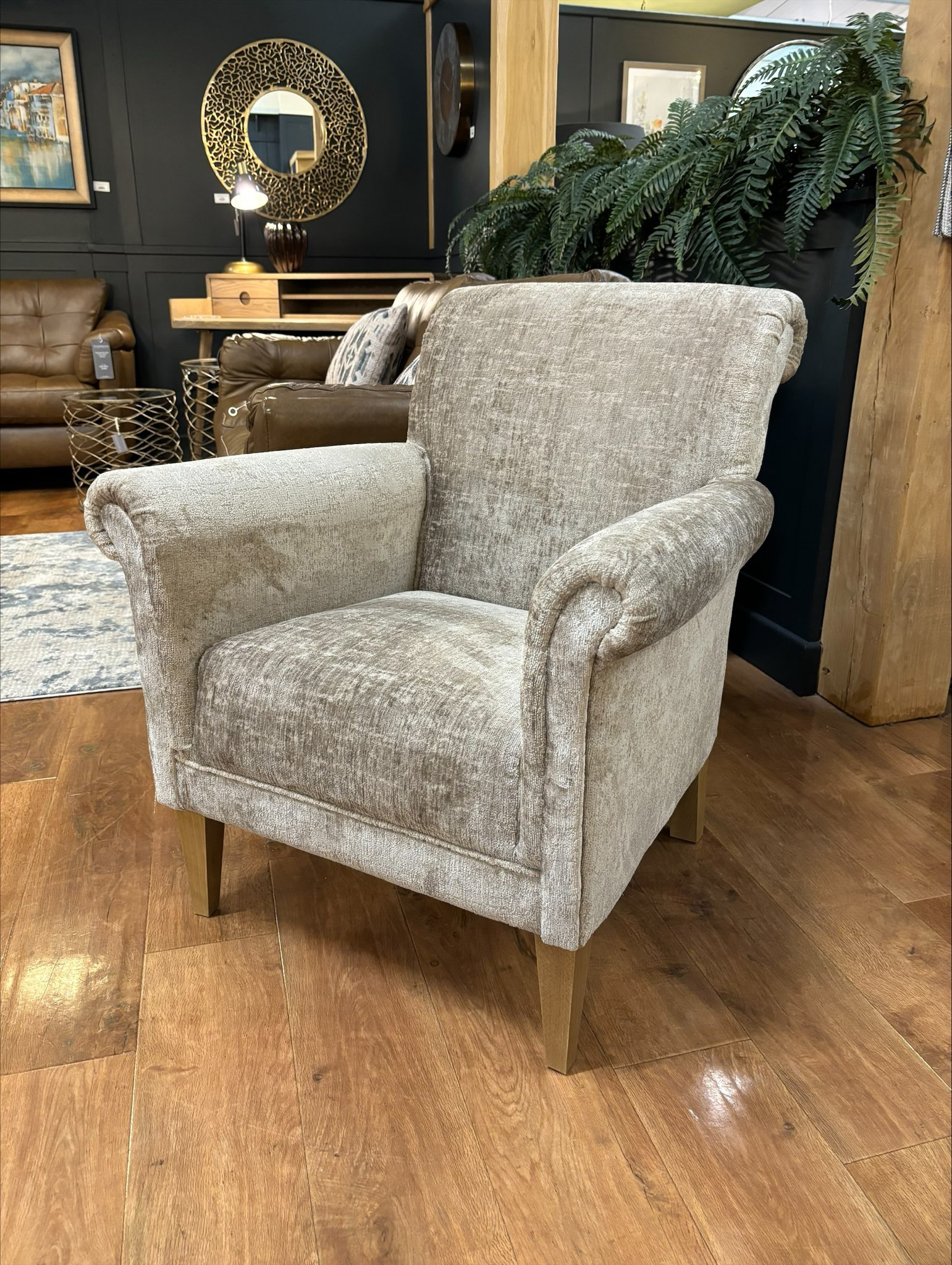 York Accent Chair in Aaron Mink BUOYANT STOCK 23 | Shackletons
