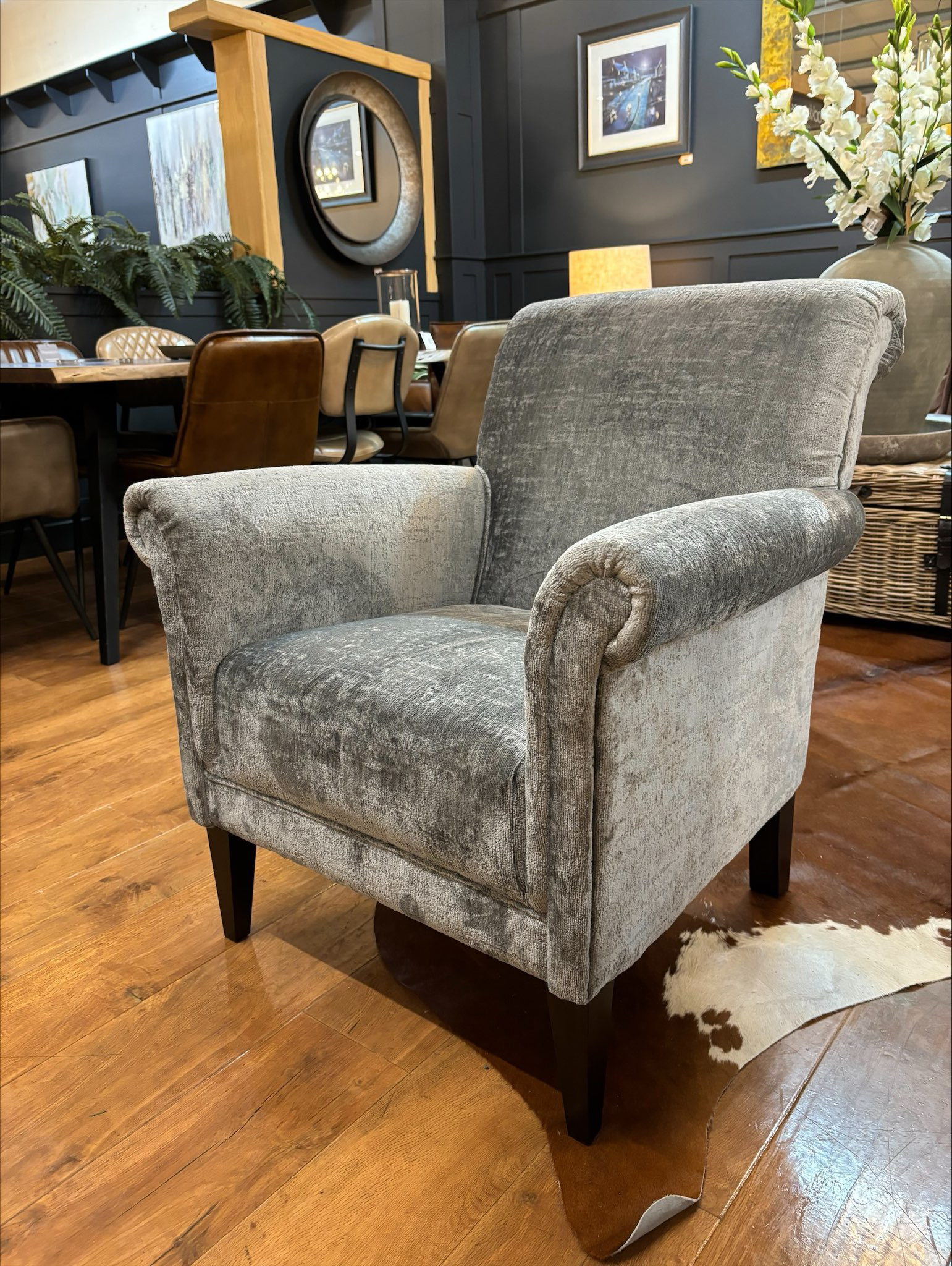York Accent Chair in Aaron Nickel (BUOYANT STOCK 23)