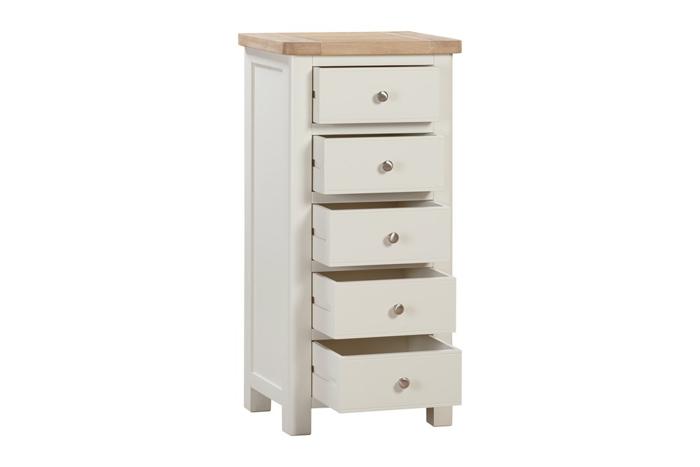 Foxington 5 Drawer Chest - OWP Painted
