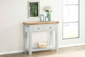Foxington Console Table with 2 Drawers OWP Painted | Shackletons