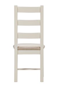 Pair of Papaya Trading Foxington Ladder Back Dining Chairs in OWP Painted | Shackletons