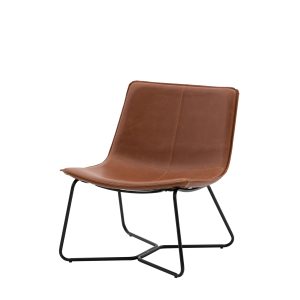 Gallery Direct Hawking Lounge Chair Brown | Shackletons