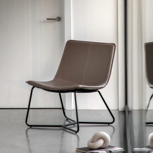 Gallery Direct Hawking Lounge Chair Ember | Shackletons