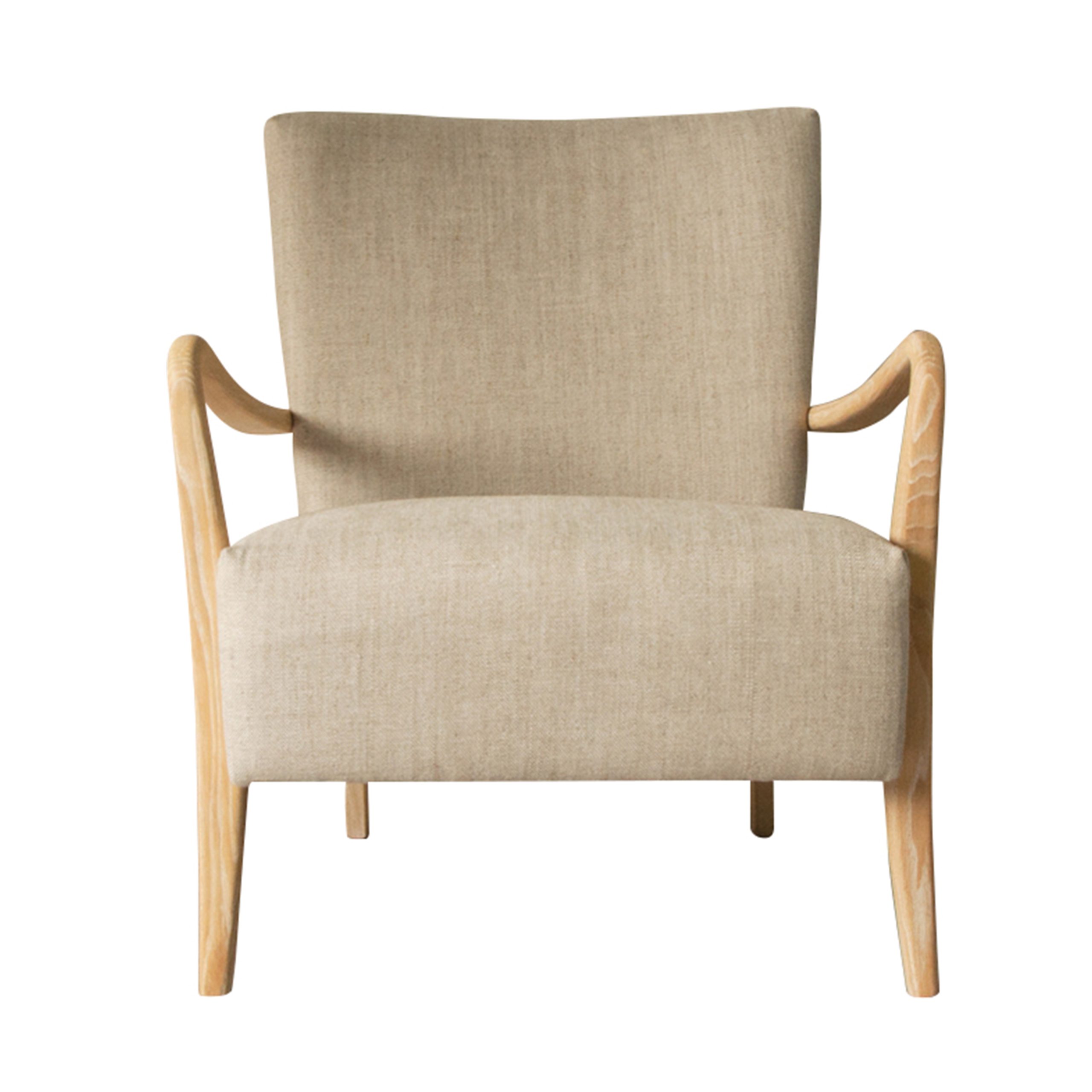 Gallery Direct Chedworth Armchair Natural Linen