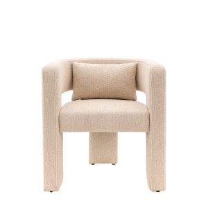 Gallery Direct Arezzo Armchair Taupe | Shackletons