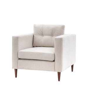 Gallery Direct Whitwell Armchair Light Grey | Shackletons