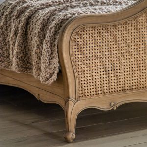 Gallery Direct Chic 6 Cane Bed Weathered | Shackletons