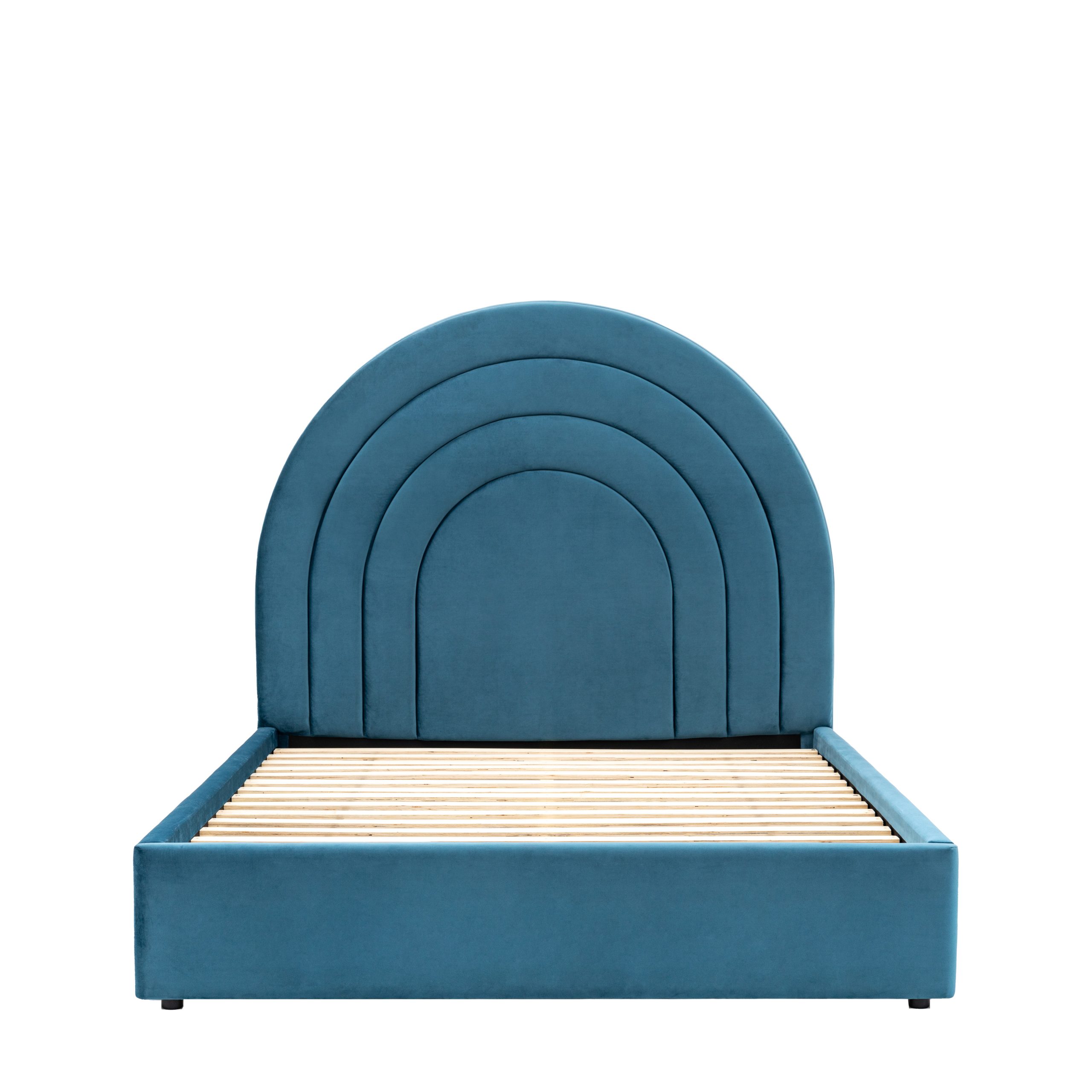 Gallery Direct Arch 5' Bedstead Kingfisher