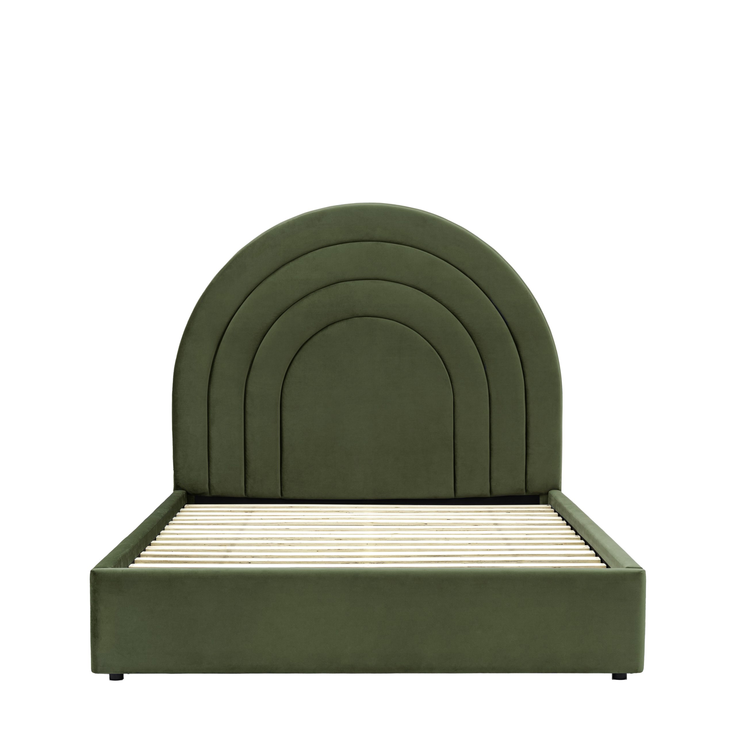 Gallery Direct Arch 5' Bedstead Olive