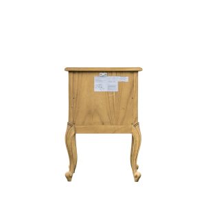 Gallery Direct Chic Bedside Table Weathered | Shackletons