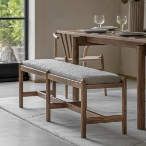 Gallery Direct Cannes Dining Bench | Shackletons