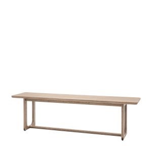 Gallery Direct Craft Dining Bench Smoked | Shackletons