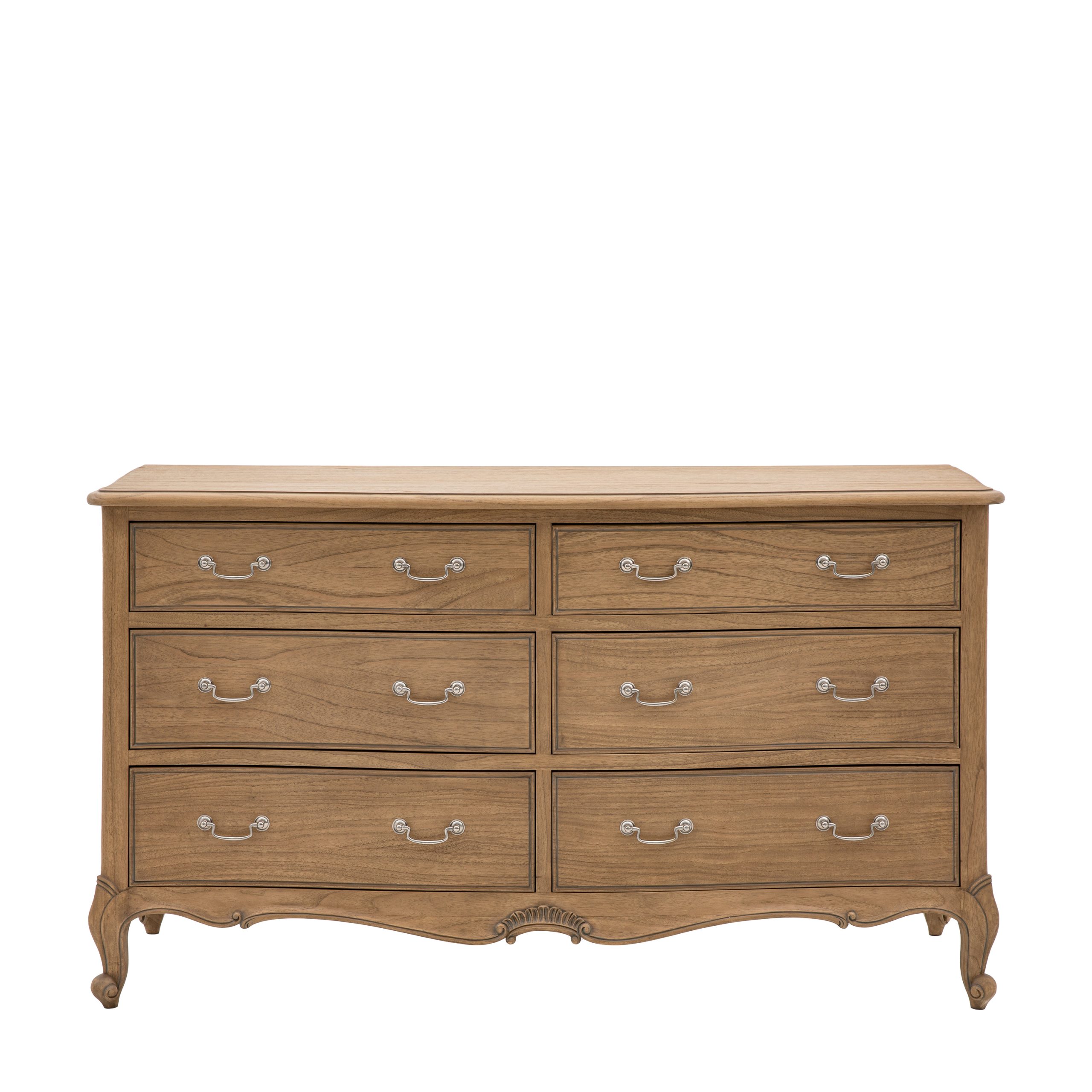 Gallery Direct Chic 6 Drawer Chest Weathered