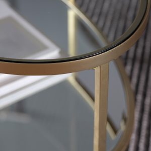 Gallery Direct Hudson Coffee Table Champagne | Shackletons