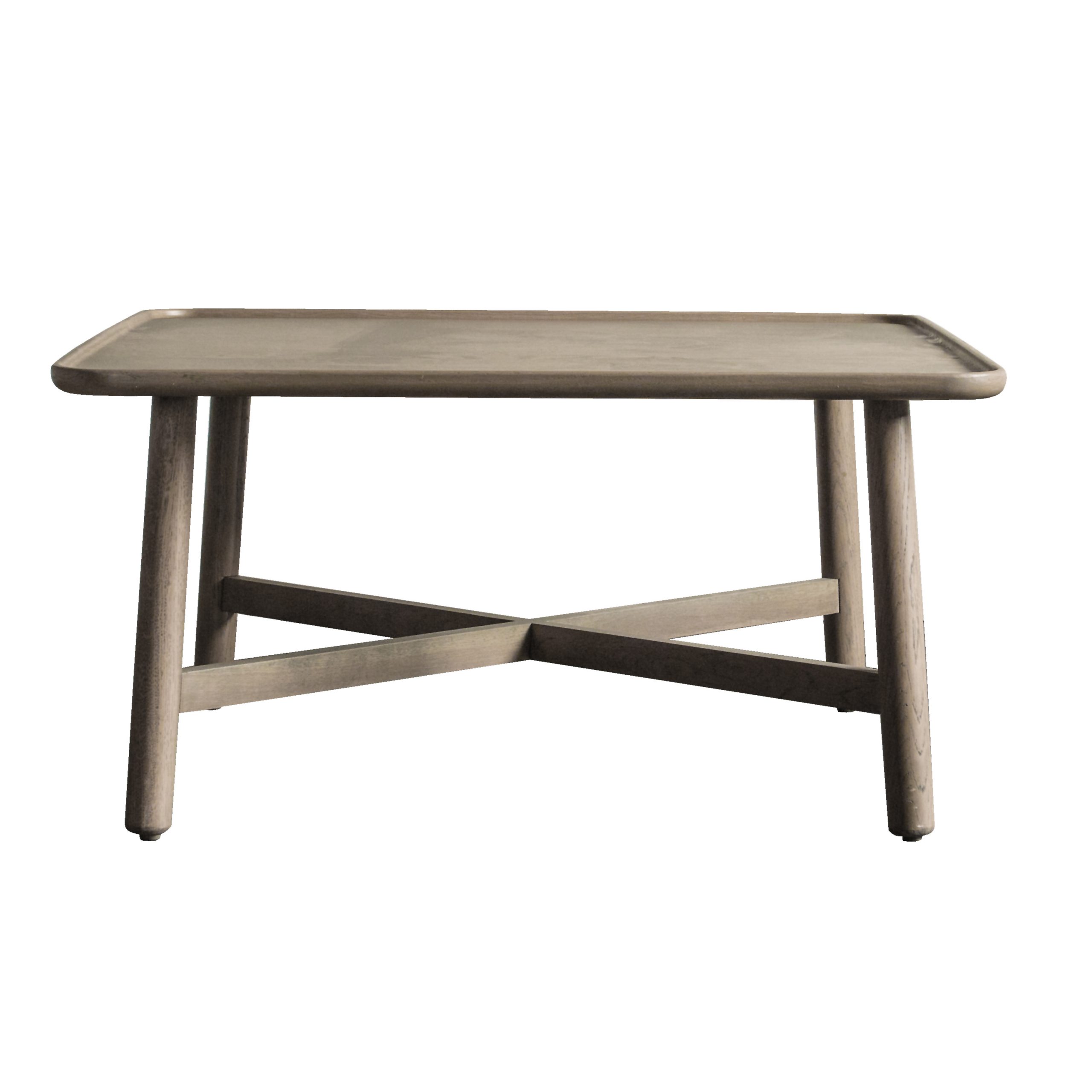Gallery Direct Kingham Square Coffee Table Grey