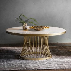 Gallery Direct Pickford Coffee Table Champagne | Shackletons