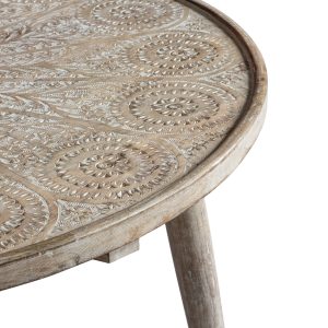 Gallery Direct Agra Coffee Table Natural White | Shackletons