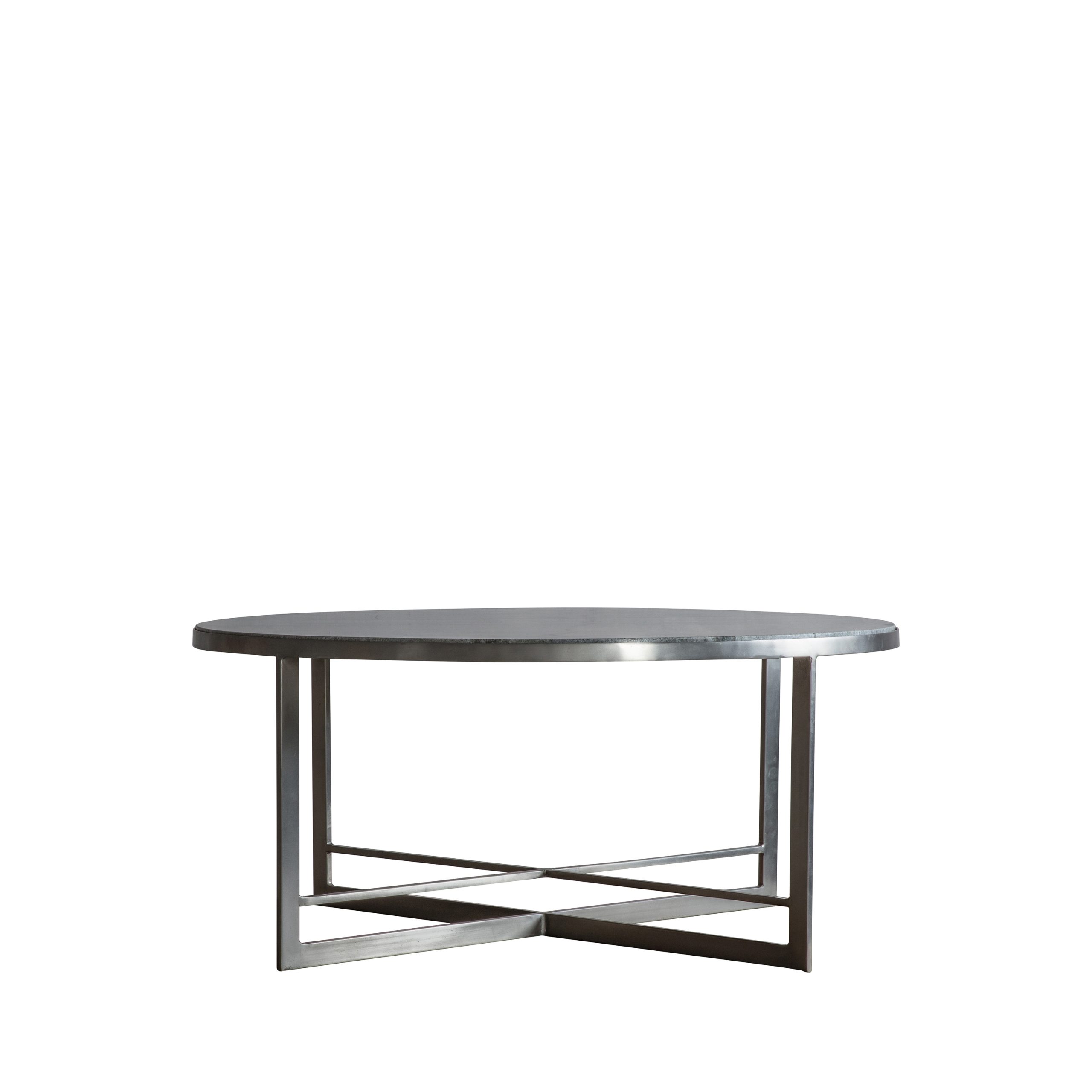 Gallery Direct Necton Coffee Table Silver