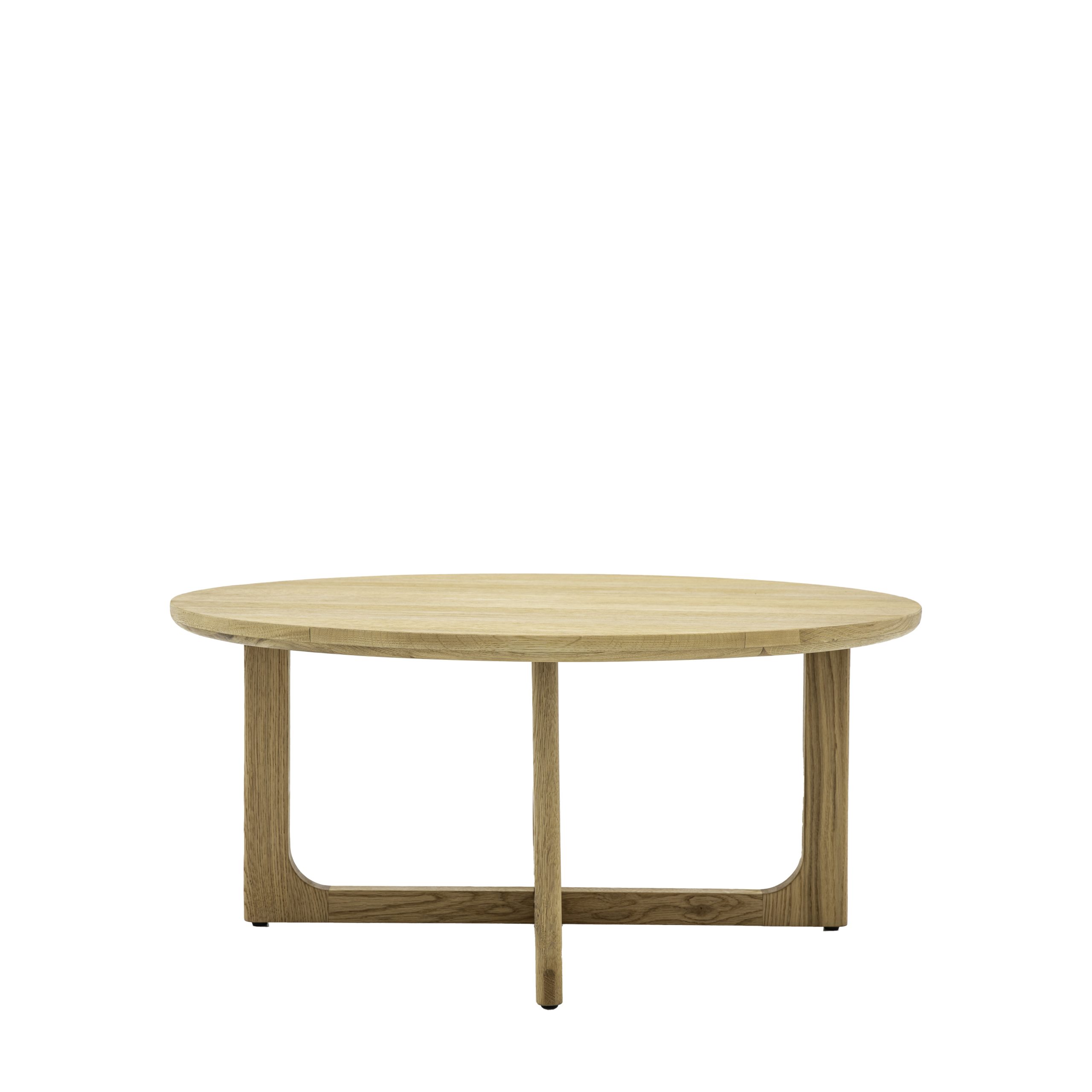 Gallery Direct Craft Round Coffee Table Natural