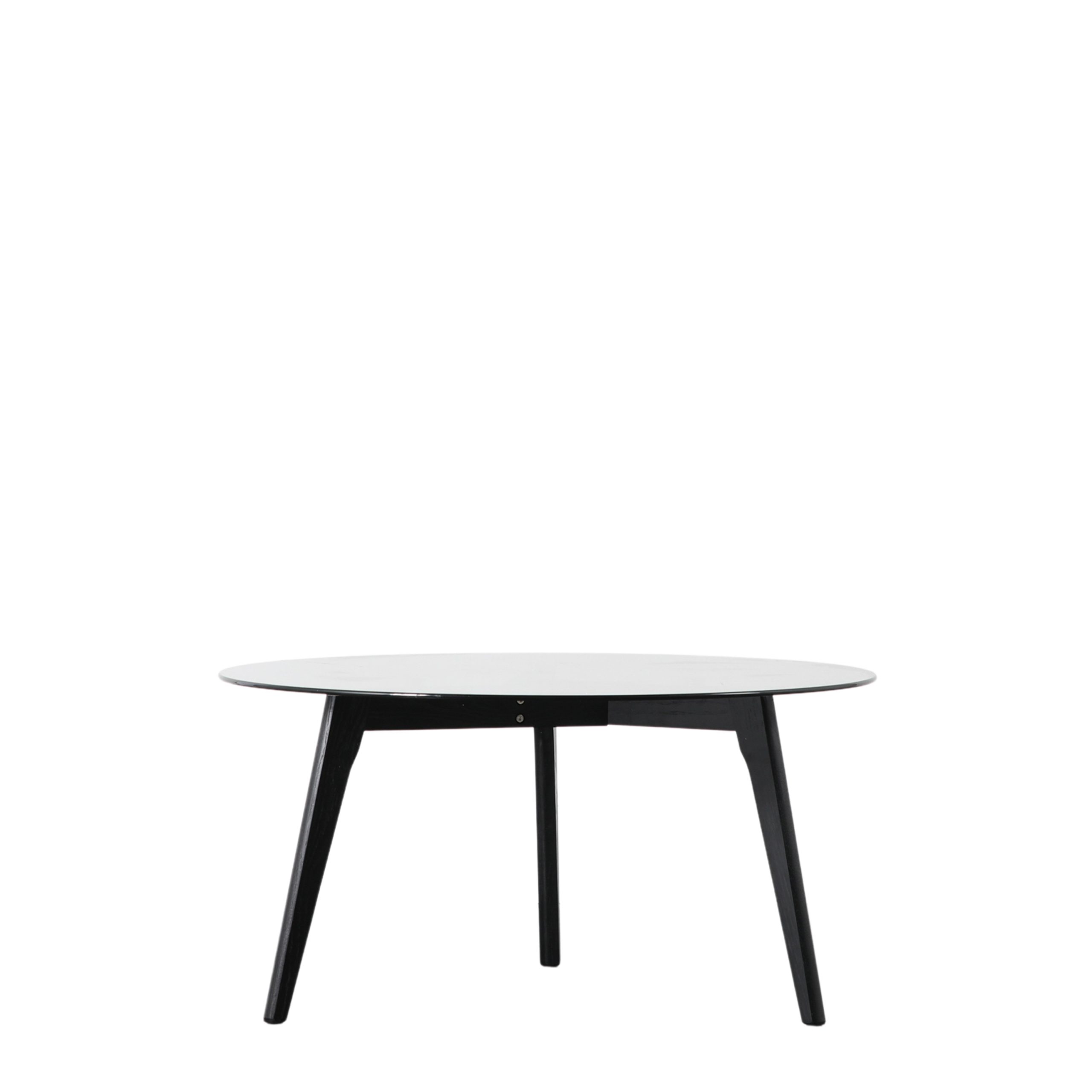 Gallery Direct Blair Round Coffee Table Black