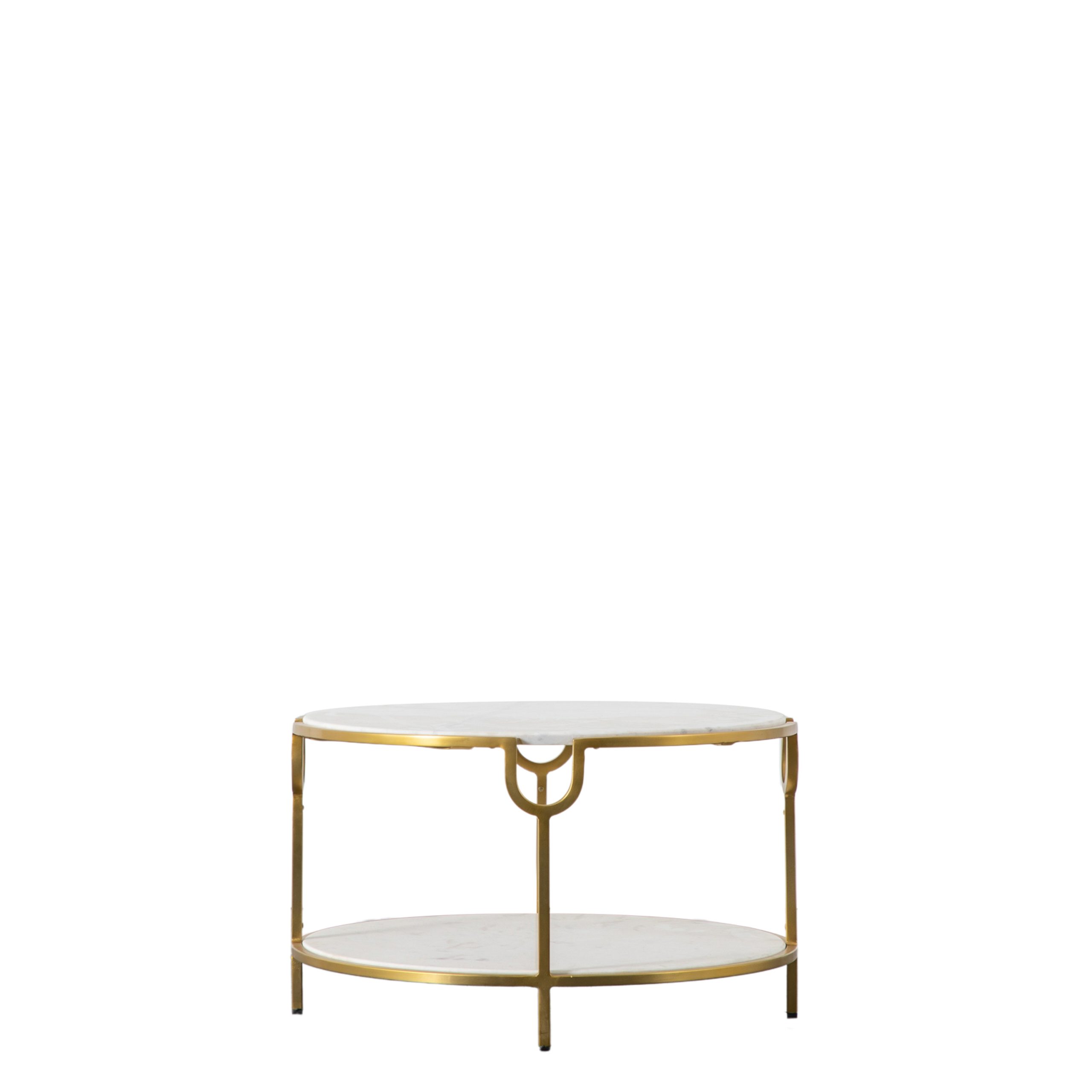 Gallery Direct Weston Coffee Table White Marble