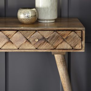 Gallery Direct Tuscany Console Table Burnt Wax | Shackletons