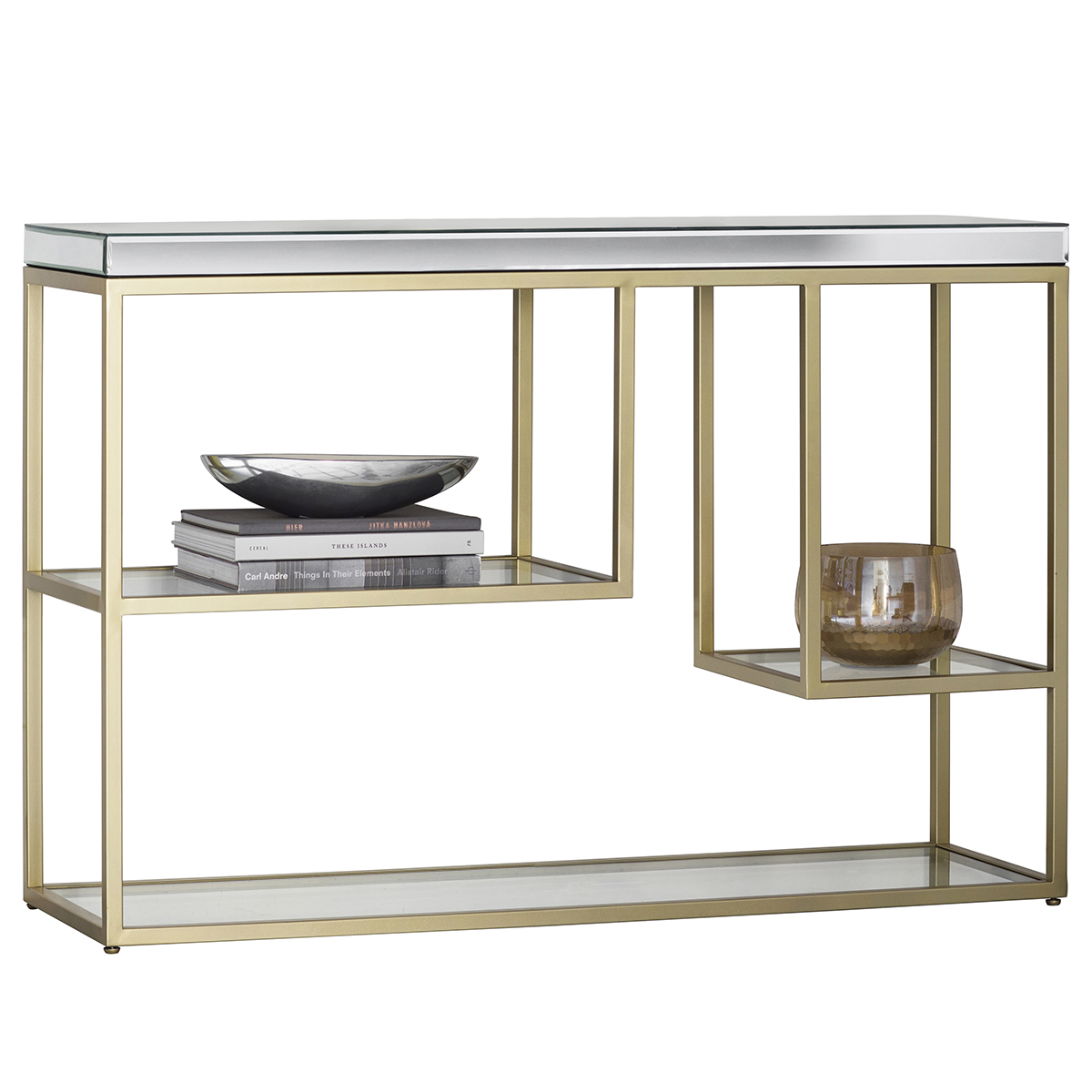 Gallery Direct Pippard Console Table Champagne