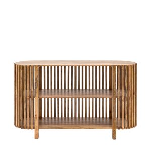 Gallery Direct Voss Slatted Console Table | Shackletons