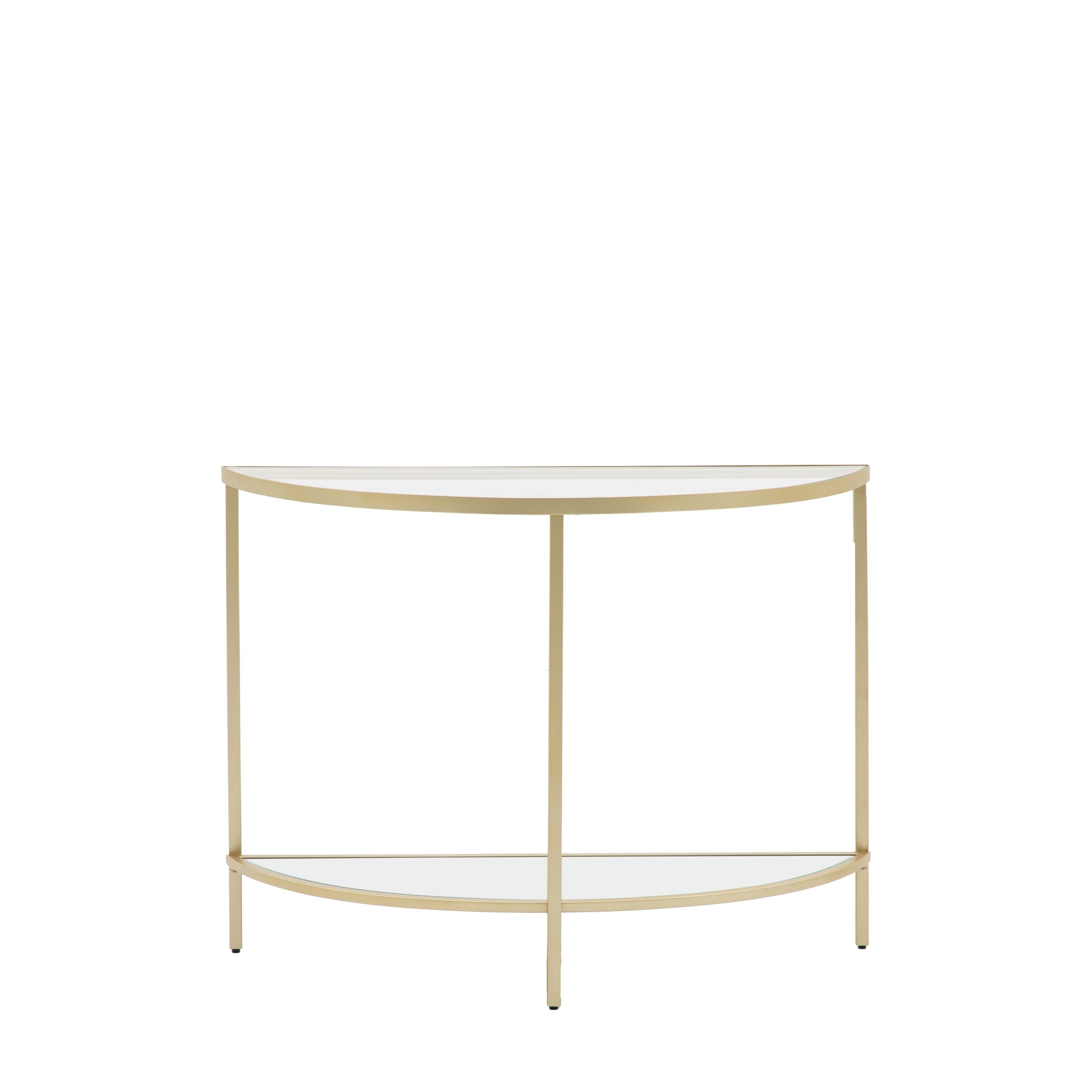 Gallery Direct Hudson Console Table Champagne