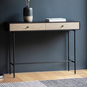 Gallery Direct Carbury 2 Drawer Console Table | Shackletons