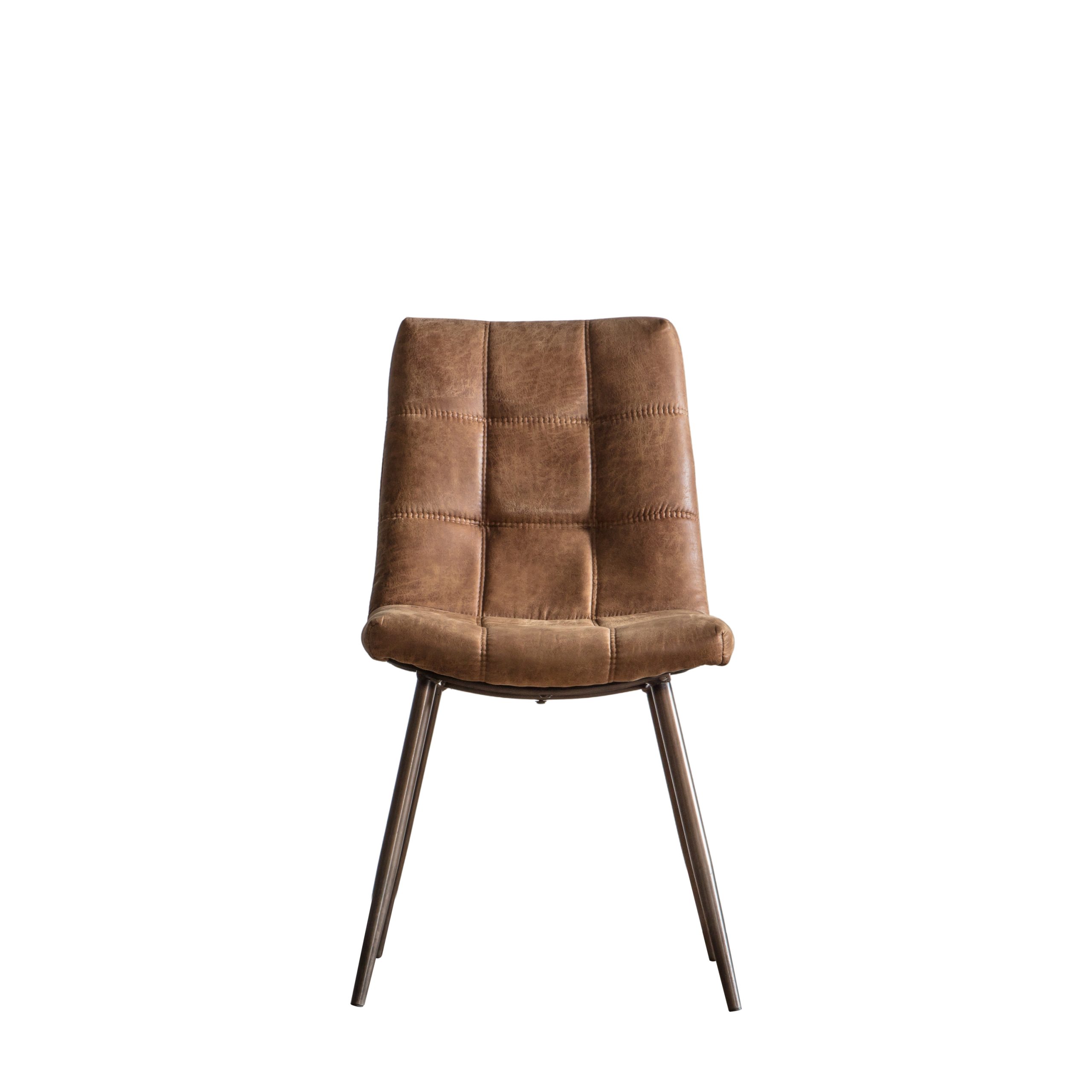 Gallery Direct Darwin Brown Chair (Set of 2)