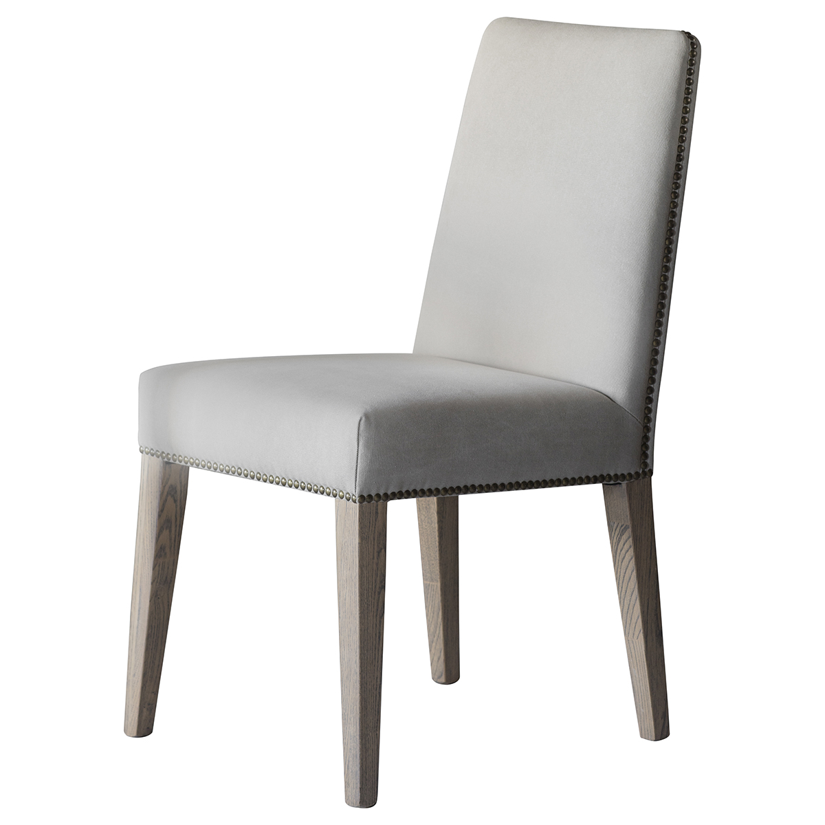 Gallery Direct Rex Dining Chair Cement Linen (Set of 2)