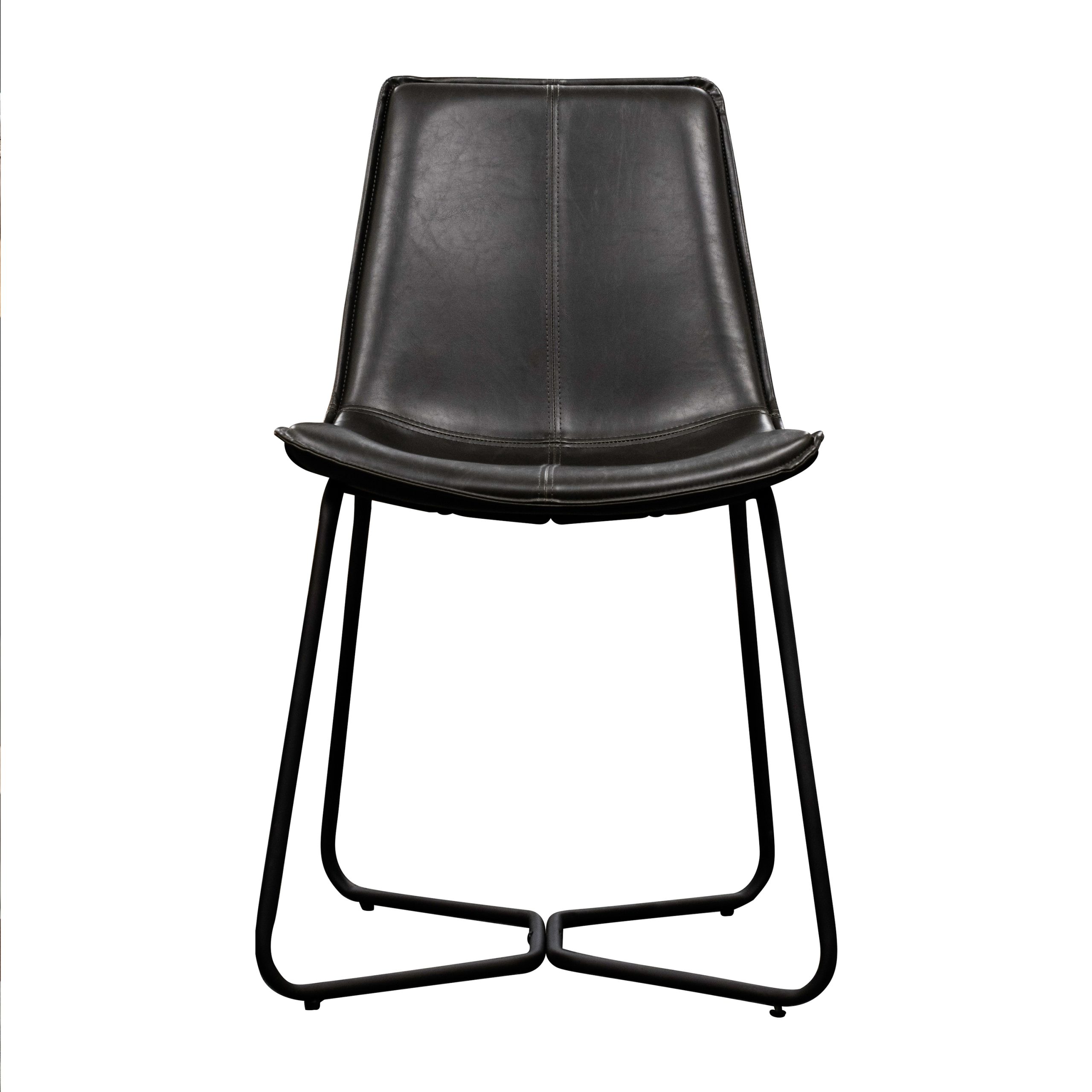 Gallery Direct Hawking Chair Charcoal (Set of 2)