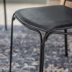 Gallery Direct Petham Dining Chair Black Set of 2 | Shackletons