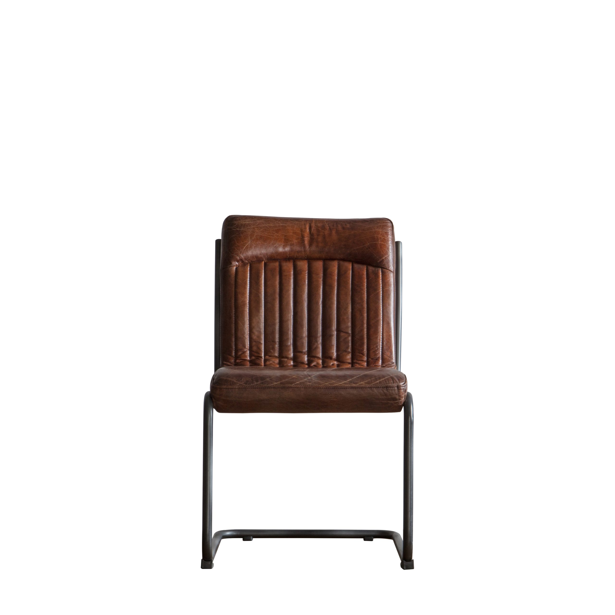 Gallery Direct Capri Leather Chair Brown