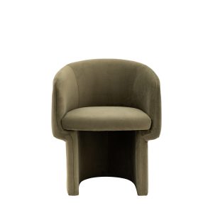 Gallery Direct Holm Dining Chair Moss Green | Shackletons