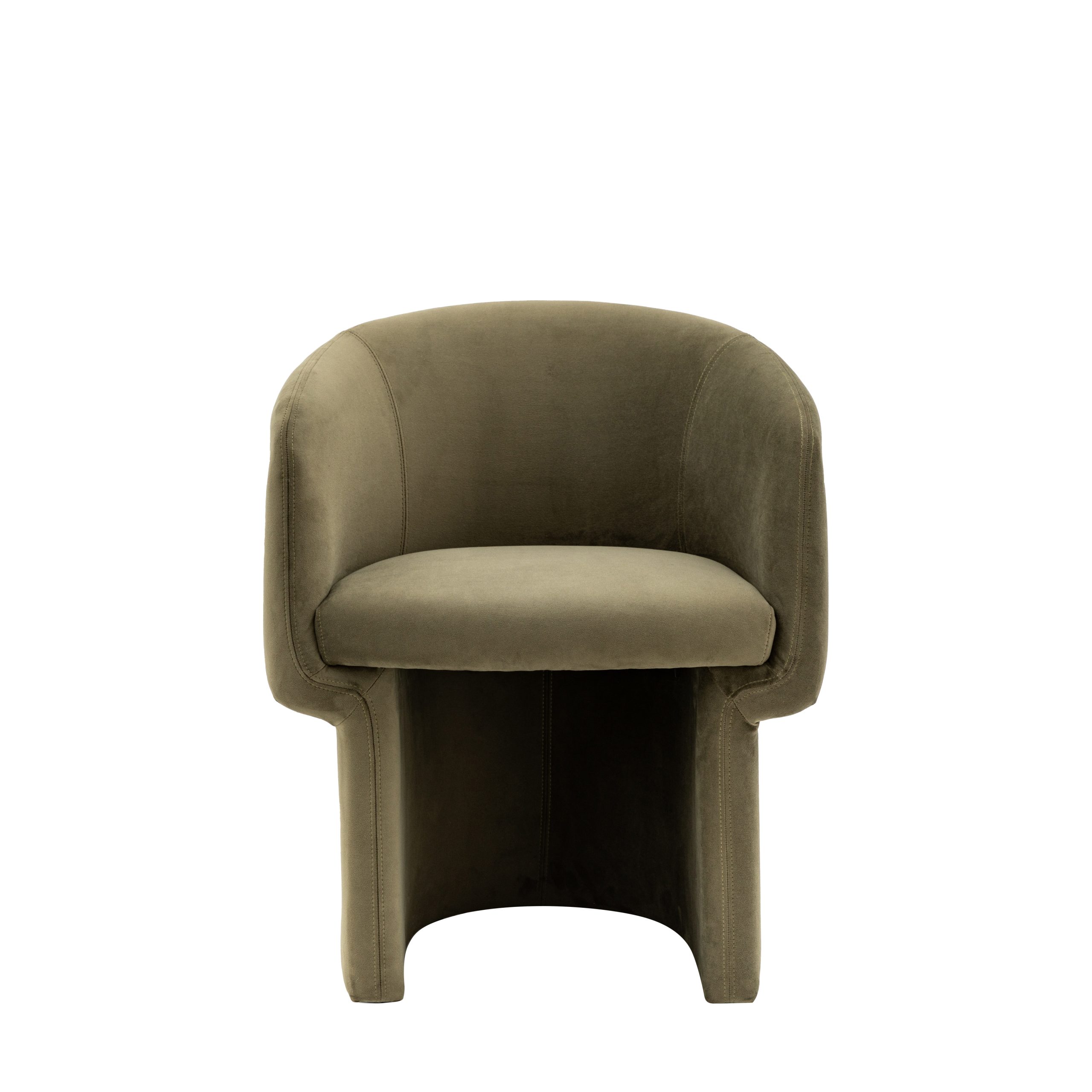 Gallery Direct Holm Dining Chair Moss Green